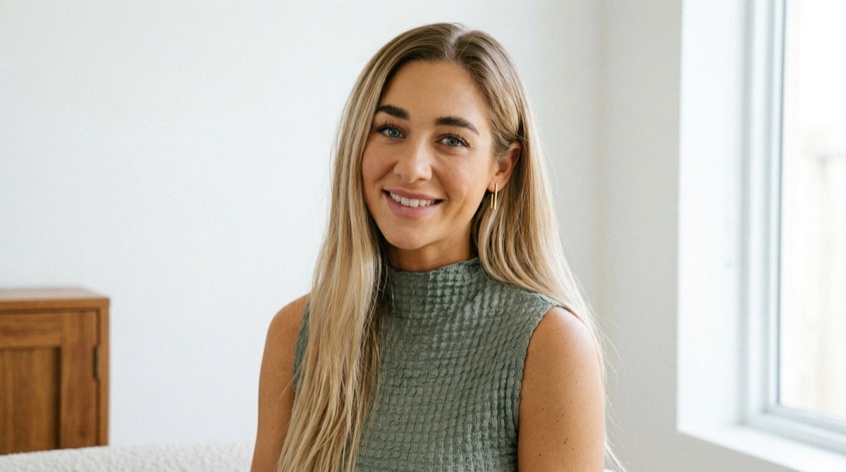 Rebecca in an editorial portrait