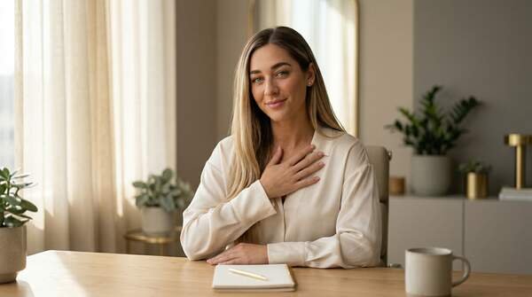Rebecca in a premium portrait setting